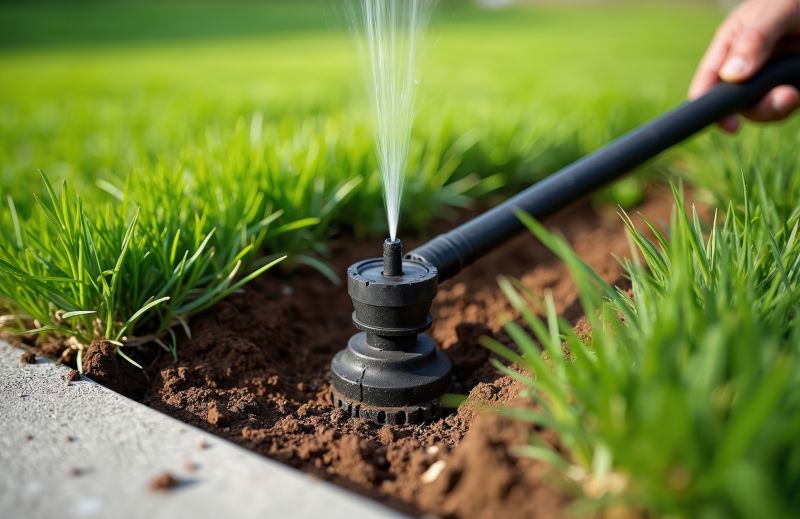 Ground Hydrant Installation detail
